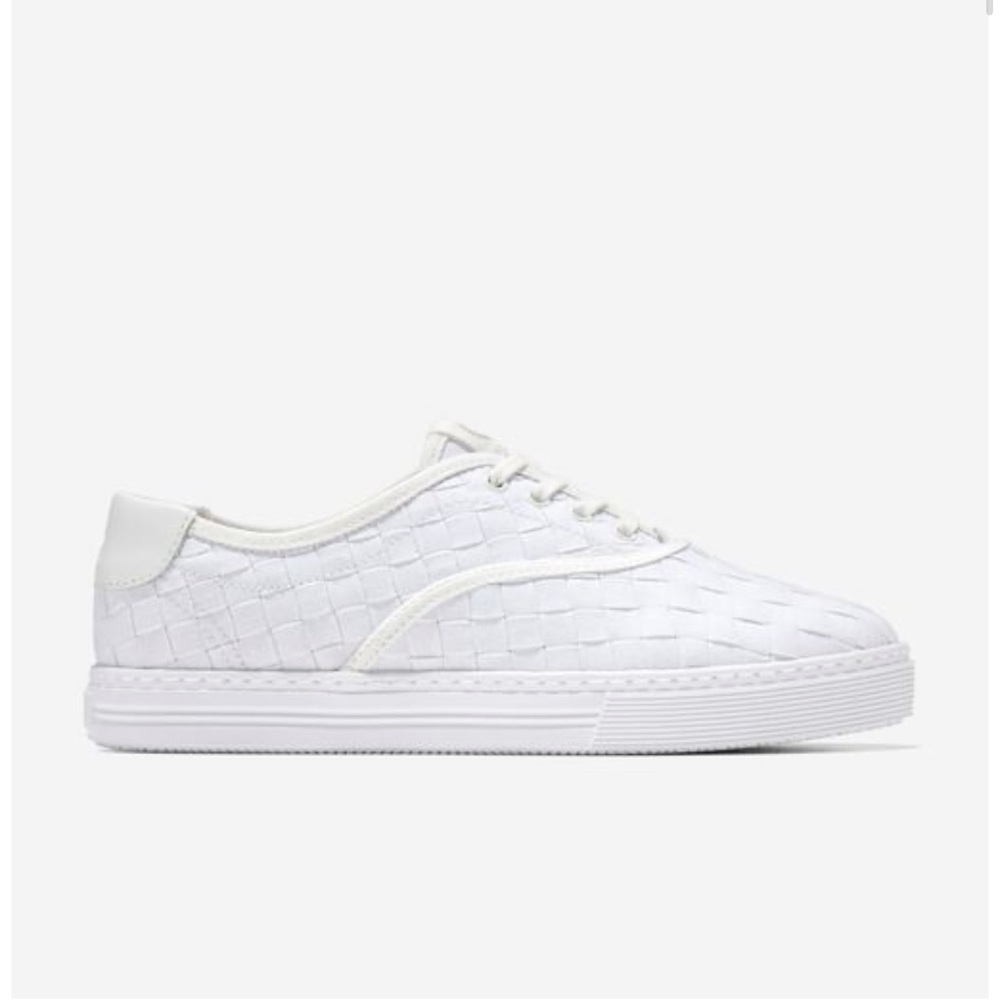Women’s Cole Haan Grand Pro Harbor Sneaker White Woven W31966
